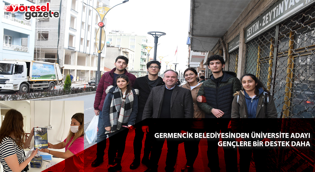 GERMENCİK BELEDİYESİNDEN ÜNİVERSİTE ADAYI GENÇLERE BİR DESTEK DAHA