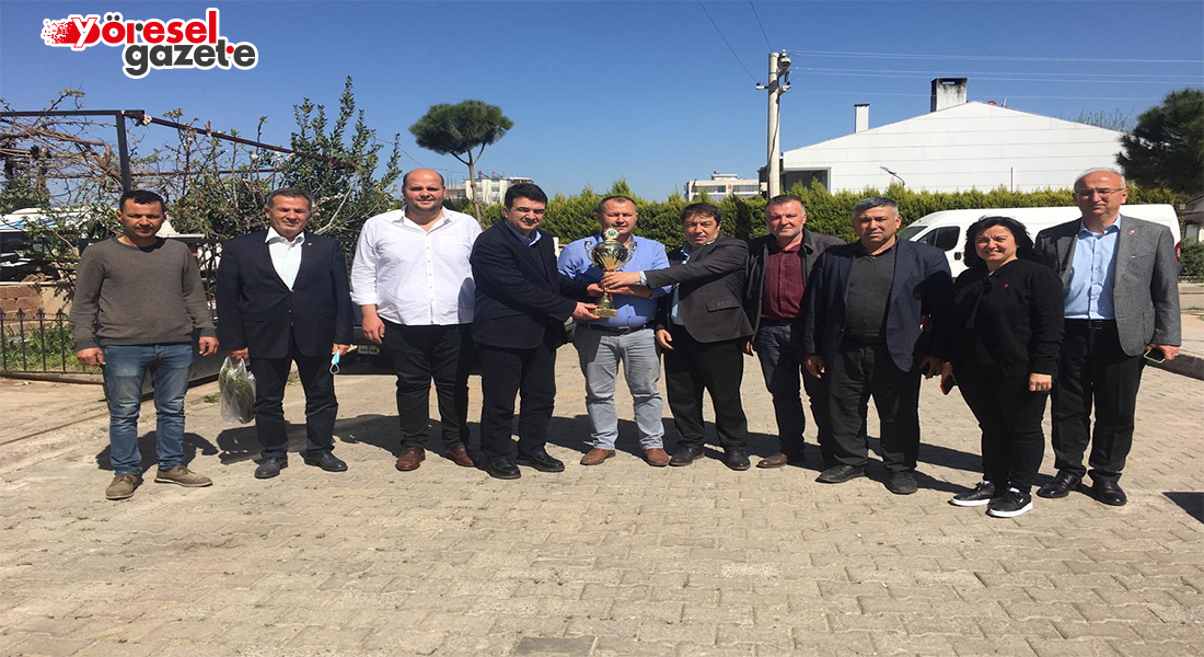 METİN LÜTFİ BAYDAR’DAN KÖŞK DOĞAN SPORA KUTLAMA ZİYARETİ