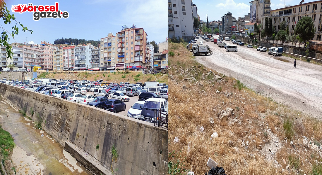 AYDIN ESKİ MİNİBÜS SANTRAL GARAJI “OTOPARK” OLDU!
