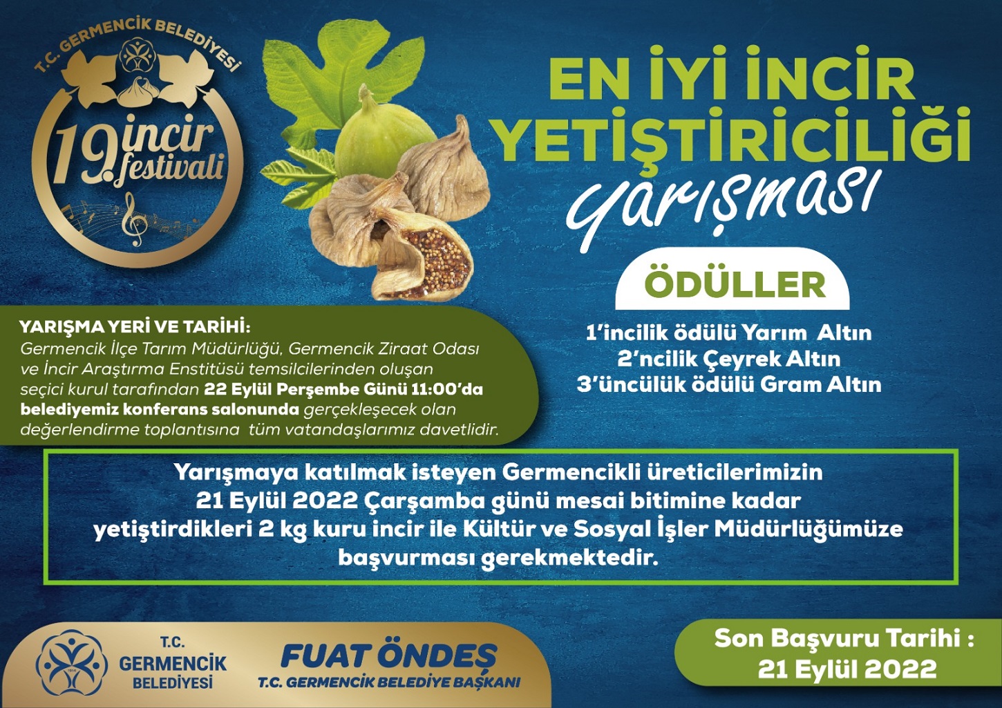 İncir Yarışması İçin Başvurular Başladı