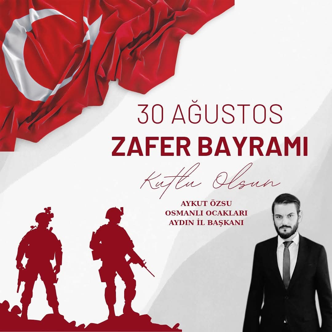 Başkan Özsu’dan 30 Ağustos Zafer Bayramı Mesajı