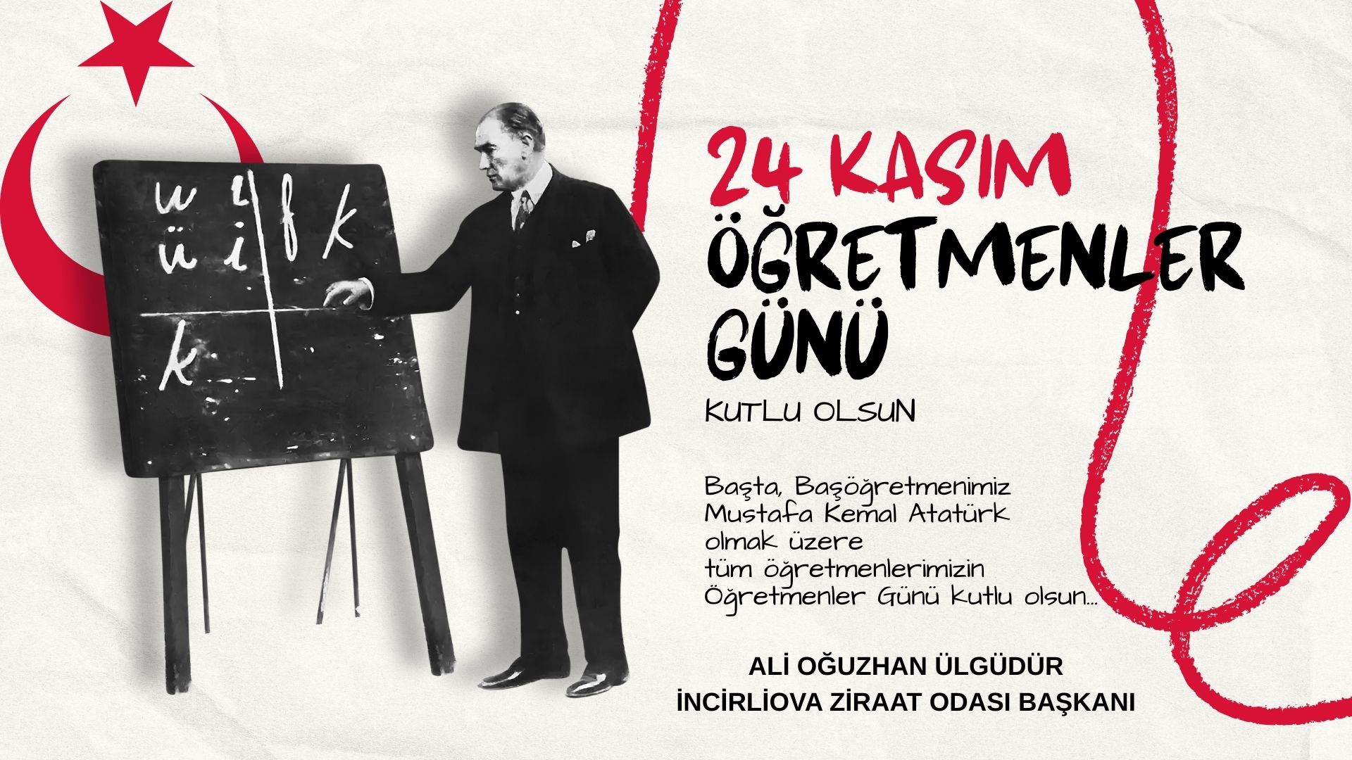 BAŞKAN ÜLGÜDÜR’DEN ÖĞRETMENLER GÜNÜ MESAJI