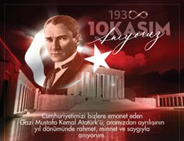 BAŞKAN KÜNKÇÜ’DEN 10 KASIM MESAJI