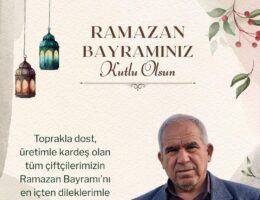 BAŞKAN TANYERİ RAMAZAN BAYRAMINI KUTLADI