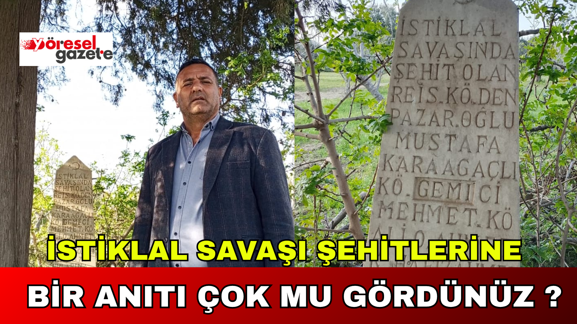 İSTİKLAL SAVAŞI ŞEHİTLERİNE BİR ANITI ÇOK MU GÖRDÜNÜZ ?