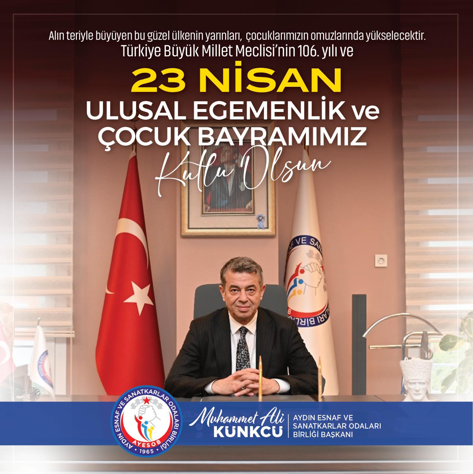 AYESOB’TAN 23 NİSAN MESAJI