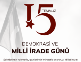 Başkan Erdem’den 15 Temmuz Mesajı