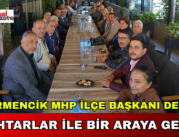 19 Ekim Muhtarlar Günü’nde MHP Germencik İlçe Başkanlığı’ndan Anlamlı Buluşma